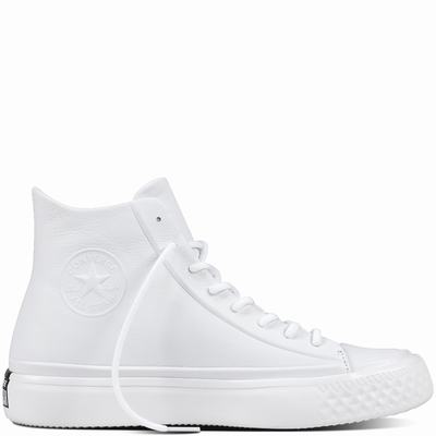 Converse Chuck Taylor All Star Modern Lux High Tops Mens - White/Black/White Shoes (909AUMJZ)